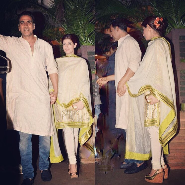 Akshay Kumar and Twinkle Khanna