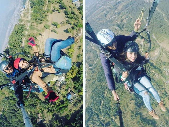 Parul Chauhan And Chirag Thakkars in Nepal