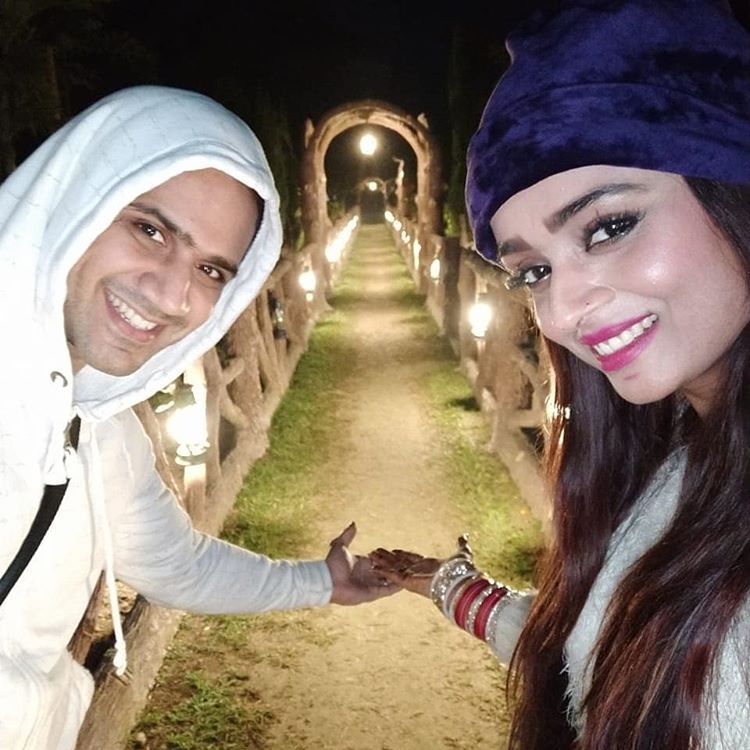Parul Chauhan And Chirag Thakkars in Nepal