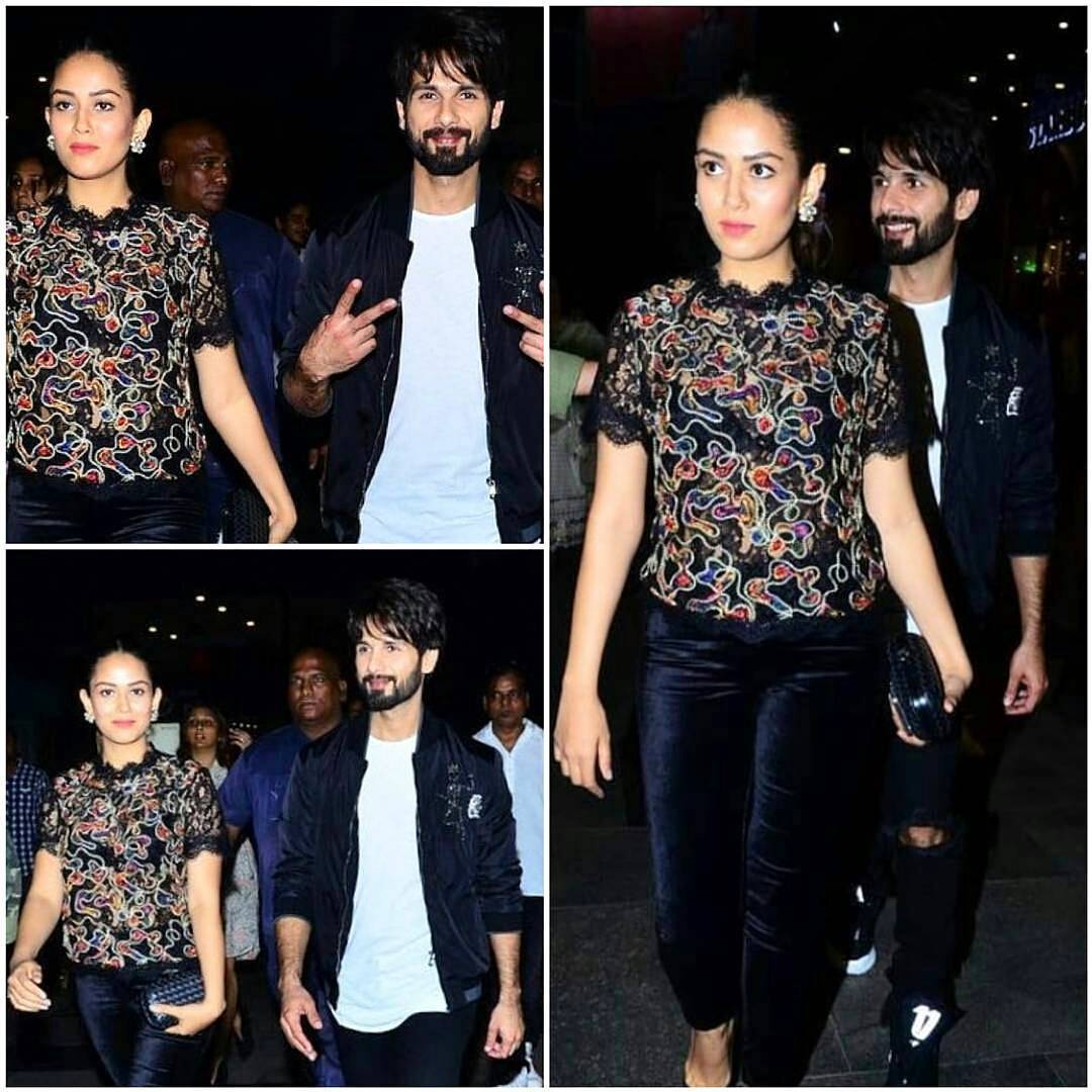 Shahid Kapoor and Mira Kapoor