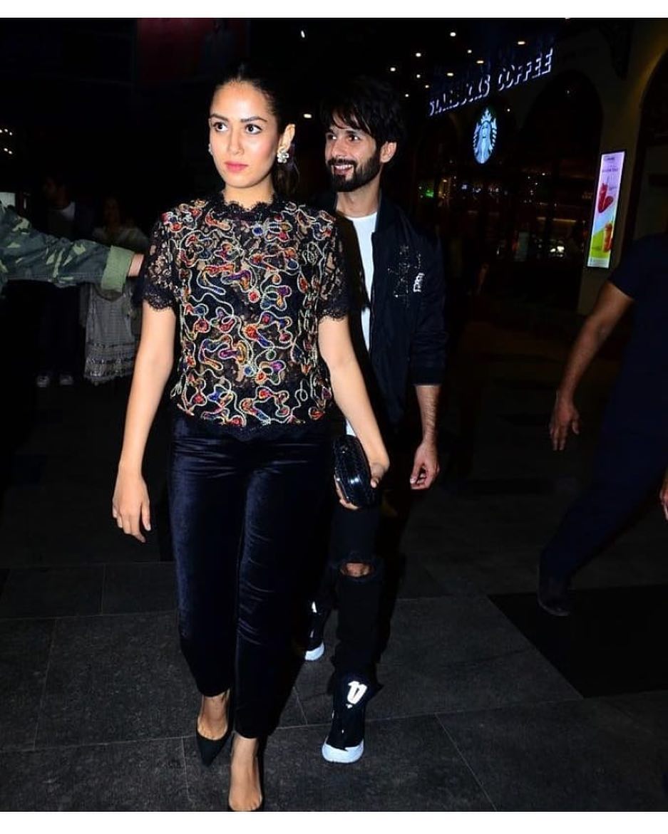 Shahid Kapoor and Mira Kapoor