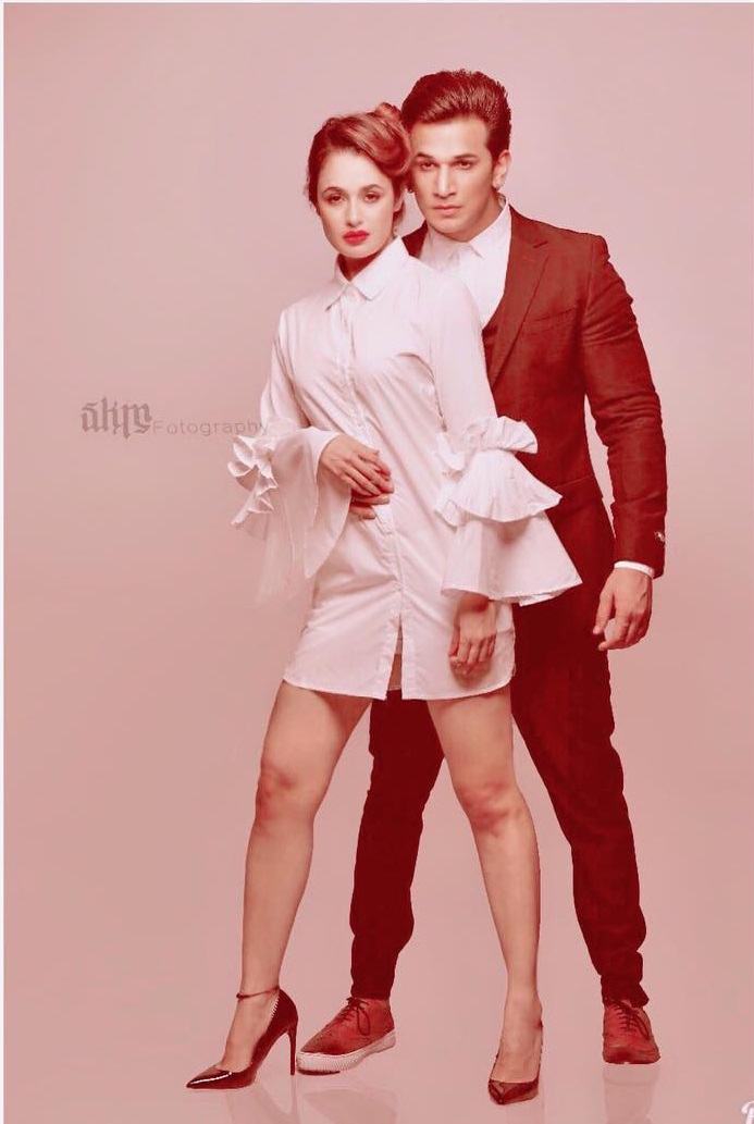 Prince Narula and Yuvika Chaudhary