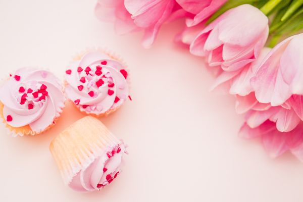 Flowers on valentine's day