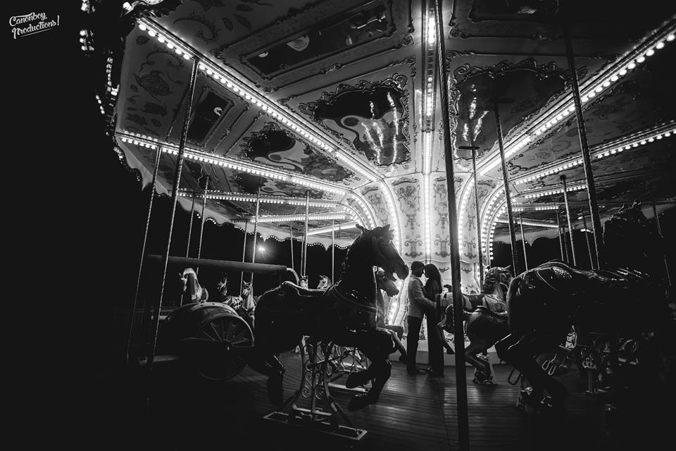 Super Fun Pre-Wedding Shoot Of Himanshu And Monika At Imagica