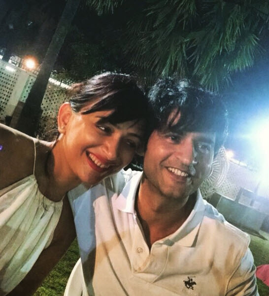 Hiten Tejwani and Gauri Pradhan