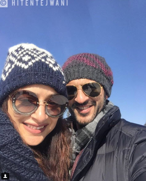 Hiten Tejwani and Gauri Pradhan