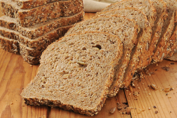 Sprouted grain bread