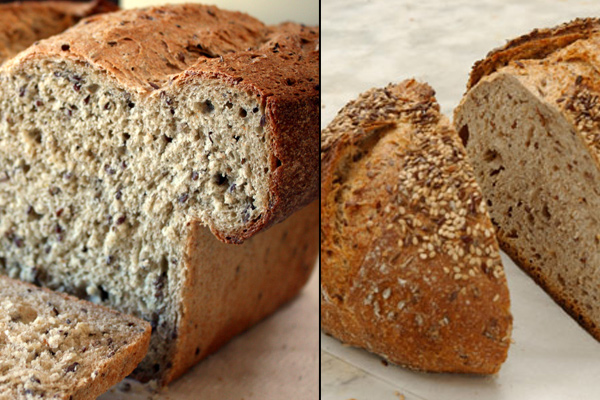 Flaxseed bread