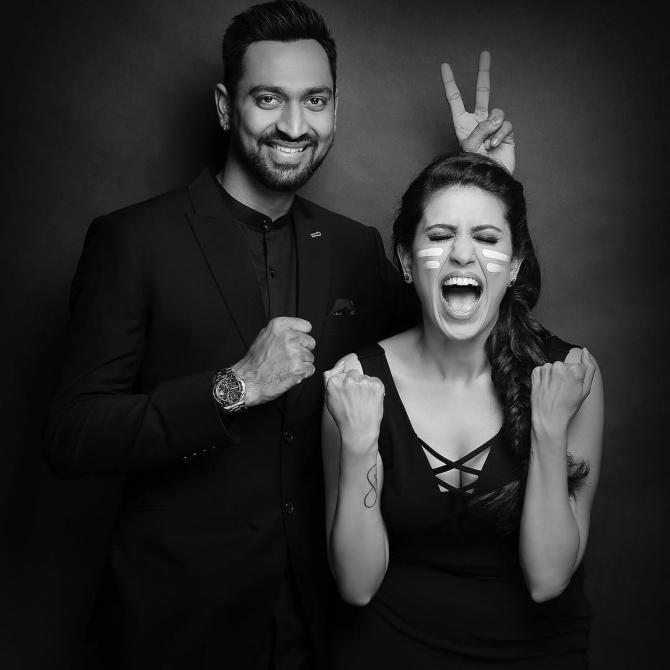 Krunal Pandya Pankhuri Sharma