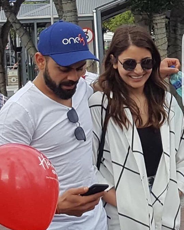Virat Kohli and Anushka Sharma