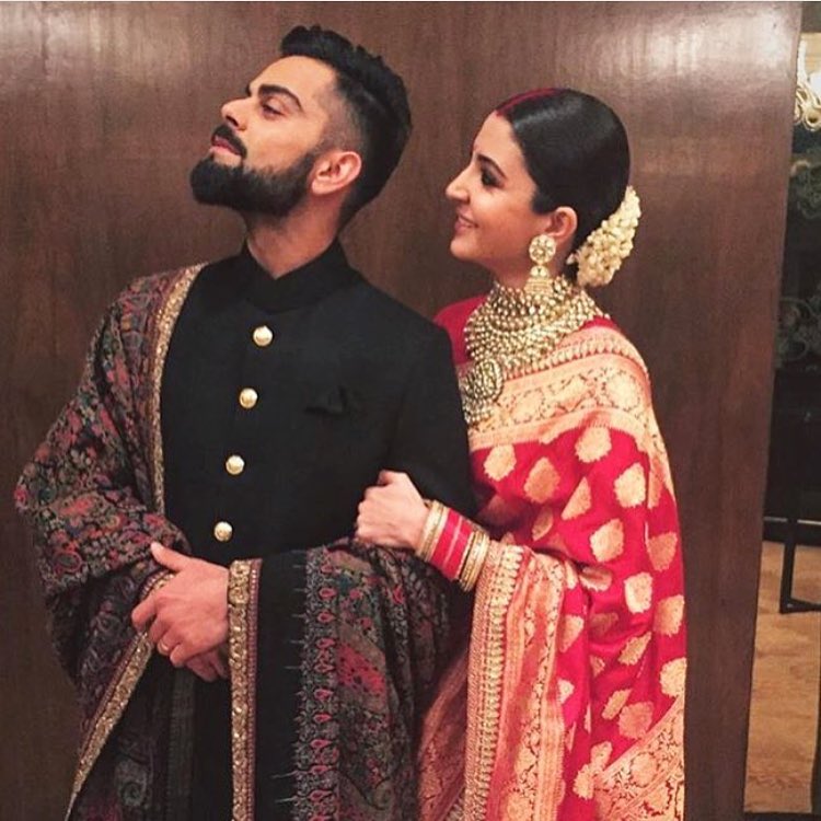 Virat Kohli and Anushka Sharma