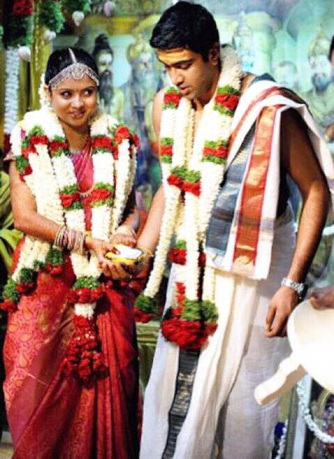Ravichandran Ashwin And Prithi Narayanan