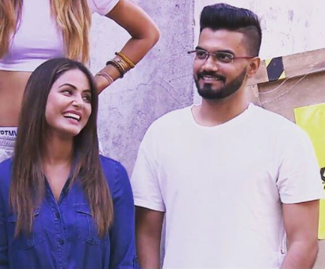 Hina Khan and Rocky Jaiswal