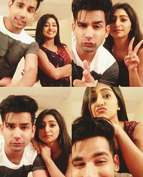 Mohena Singh and Rishi Dev