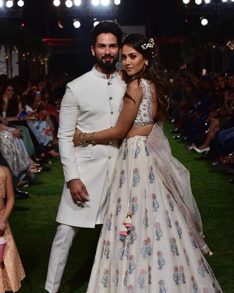Shahid Kapoor and Mira Kapoor At Lakme Fashion Week 2018 Day 1