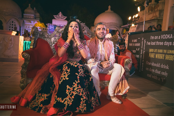 Real Wedding Couples Sharry And Nutan Sangeet Ceremony