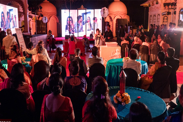 Real Wedding Couples Sharry And Nutan Sangeet Ceremony