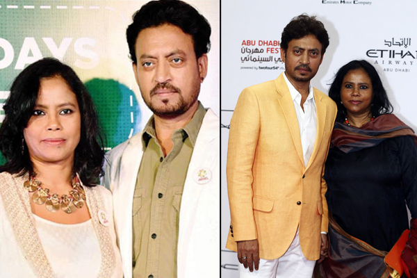 Irrfan Khan and Sutapa Sikdar