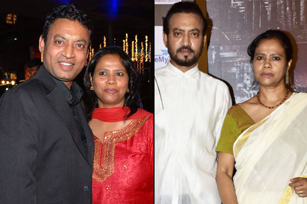 Irrfan Khan and Sutapa Sikdar