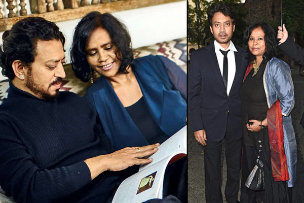 Irrfan Khan and Sutapa Sikdar