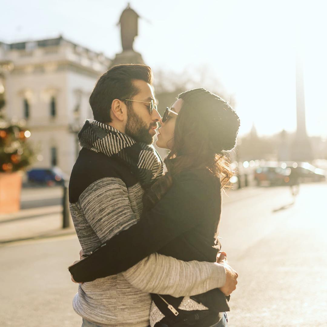Nakuul Mehta and Jankee Parekh Mehta