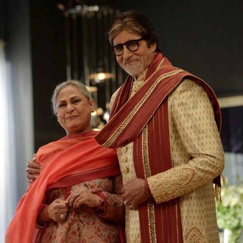 Amitabh Bachchan and Jaya Bachchan