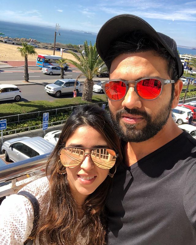 Rohit Sharma And Ritika Sajdeh