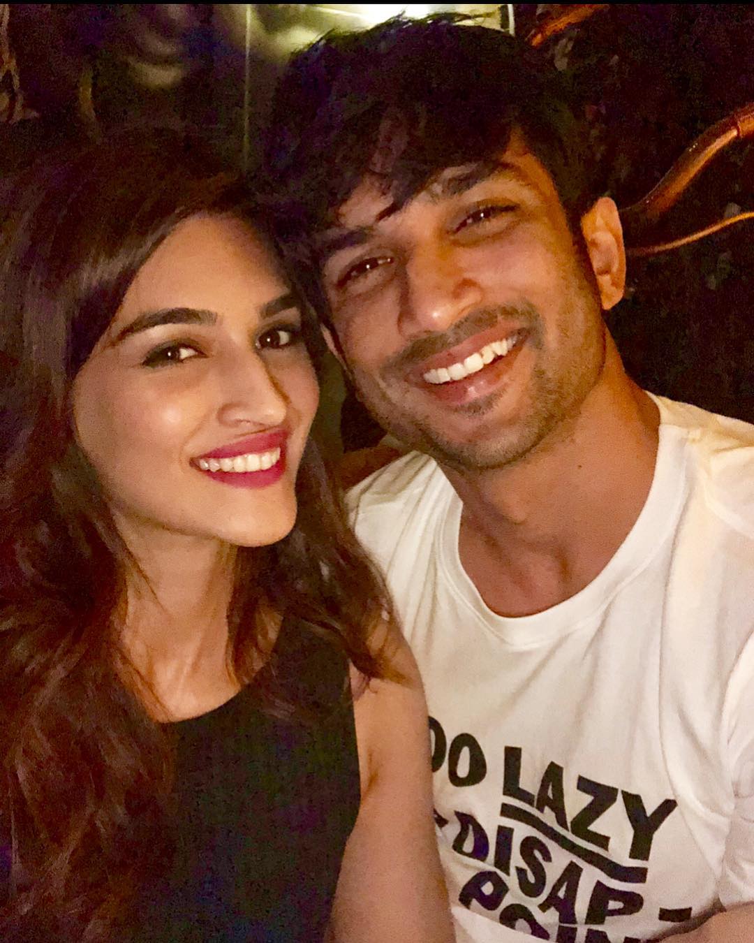 Kriti Sanon and Sushant Singh Rajput