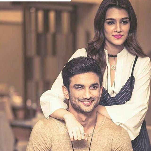 Kriti Sanon and Sushant Singh Rajput