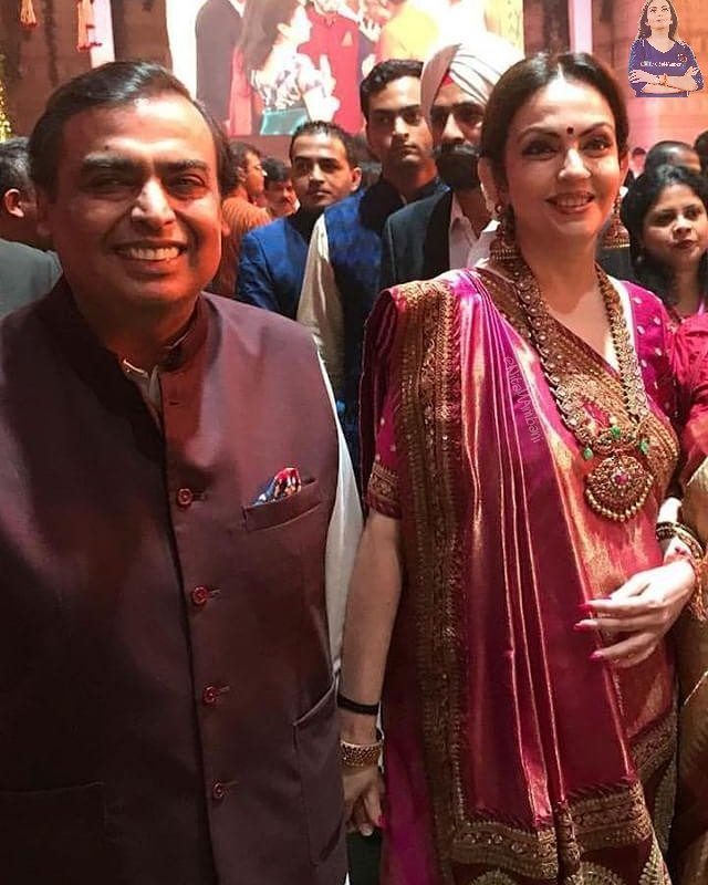 Nita Ambani and Mukesh Ambani