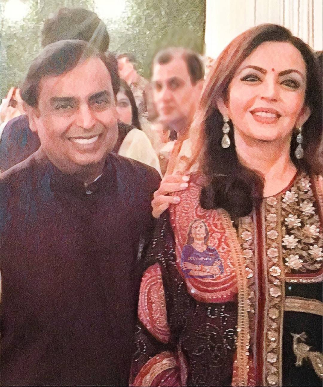 Nita Ambani and Mukesh Ambani