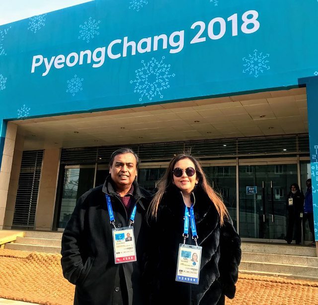 Nita Ambani and Mukesh Ambani