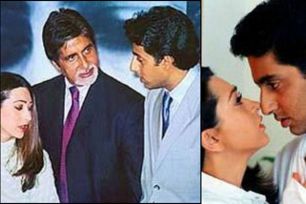 Karisma Kapoor and Abhishek Bachchan