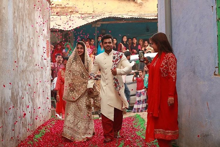 Dipika's grand welcome in Shoaib's house