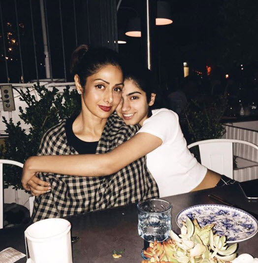 Sridevi and Khushi Kapoor
