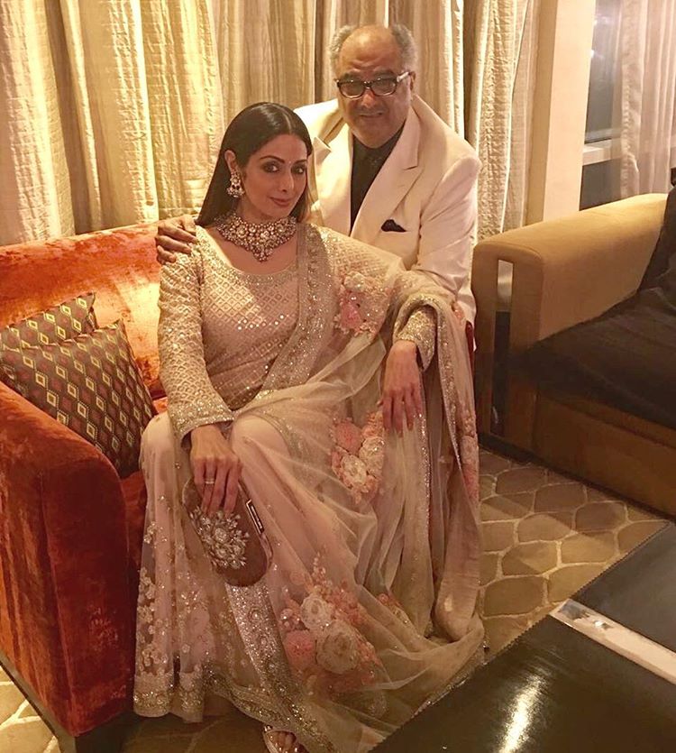 Sridevi and Boney Kapoor