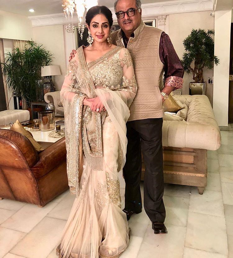 Sridevi and Boney Kapoor