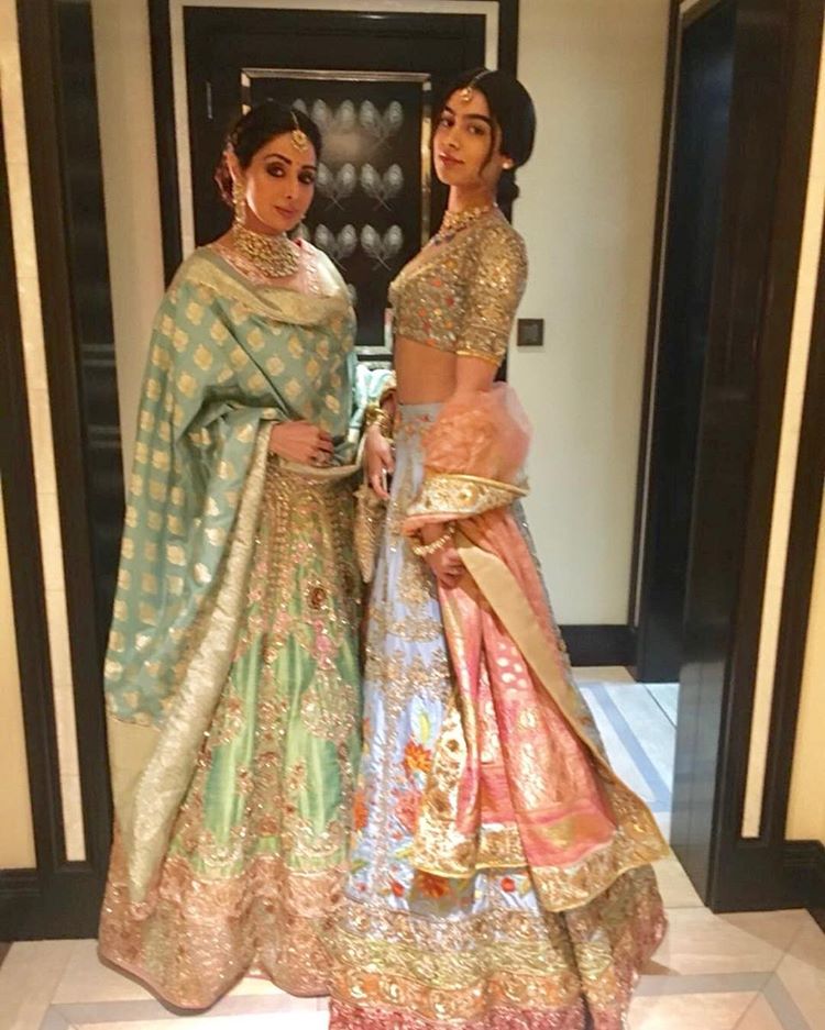 Sridevi and Khushi Kapoor