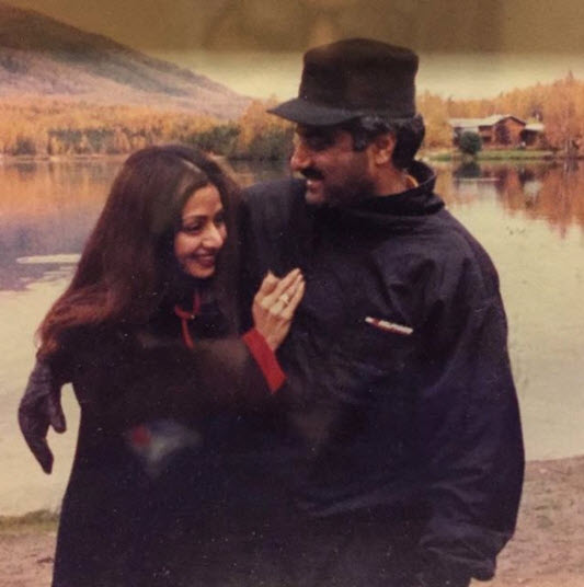 Sridevi and Boney Kapoor