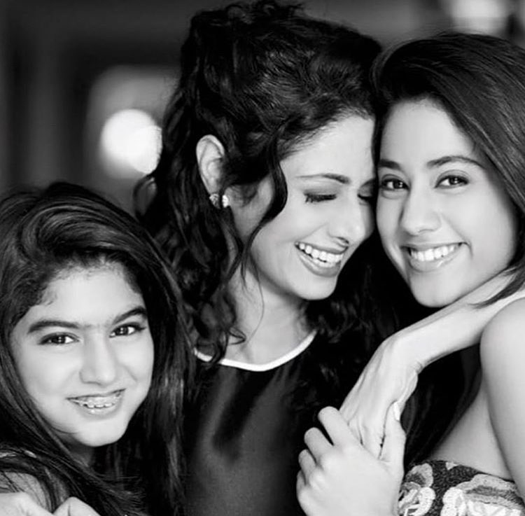 Sridevi Khushi and Janhvi Kapoor
