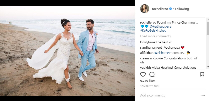 Keith Sequeira and Rochelle Rao Wedding