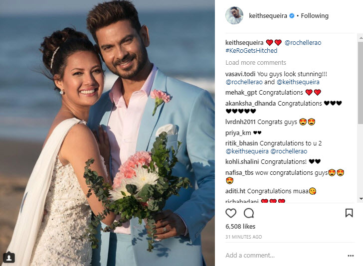 Keith Sequeira and Rochelle Rao Wedding