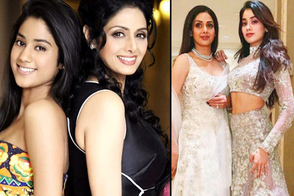 Sridevi Kapoor and Janhvi Kapoor