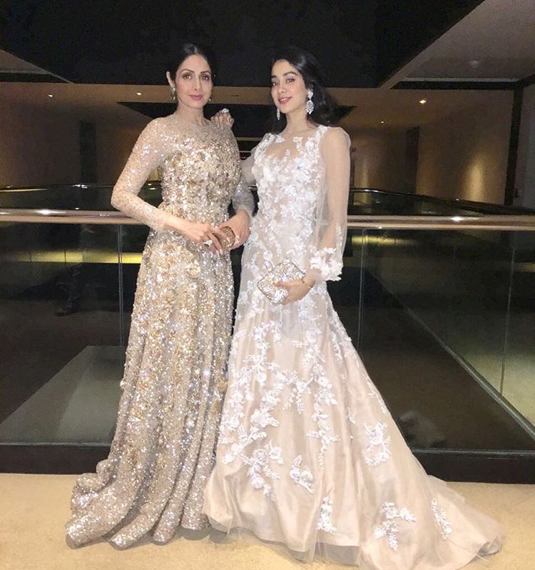 Sridevi Kapoor and Janhvi Kapoor