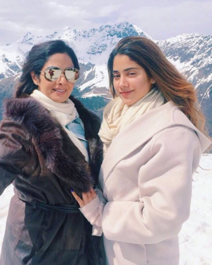 Sridevi Kapoor and Janhvi Kapoor