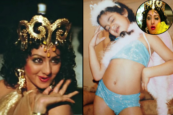 Sridevi Kapoor and Janhvi Kapoor