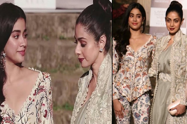 Sridevi Kapoor and Janhvi Kapoor