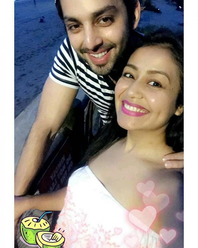 Neha Kakkar and Himansh Kohli