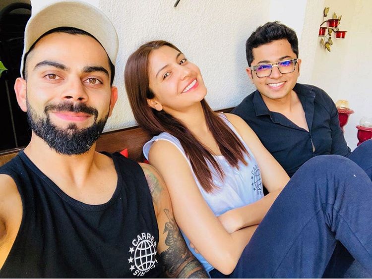 Virat Kohli and Anushka Sharma