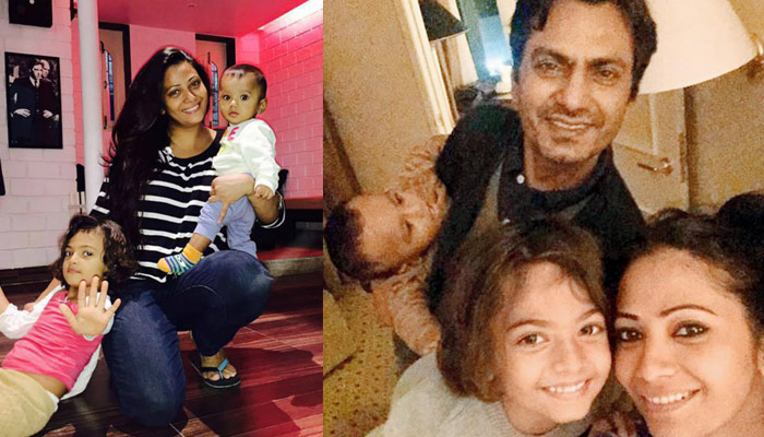 Nawaz with wife Aaliya